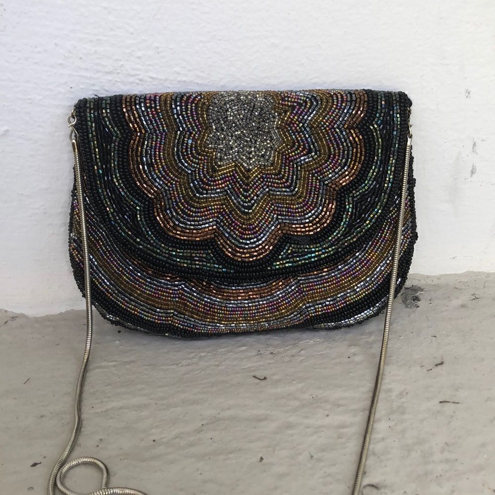 Vintage  Beaded  bag